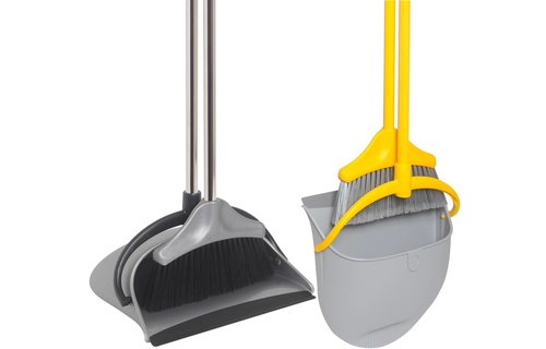 Vuilblik set met steel opklapbaar