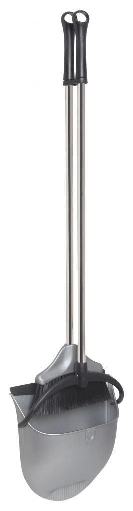 Vuilblik set met steel opklapbaar Vuilblik set met steel opklapbaar