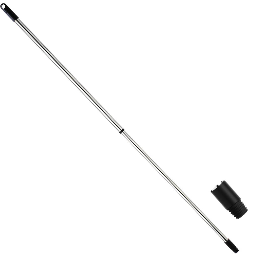 Telescoopsteel Chrome  80 < 140 cm  Ø 21 mm  It/dr