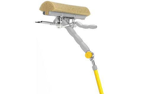 Raamapparaat met spons en raamwisser