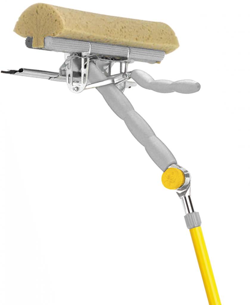 Raamapparaat met spons en raamwisser