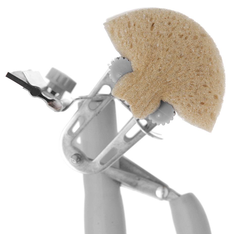 Raamapparaat met spons en raamwisser