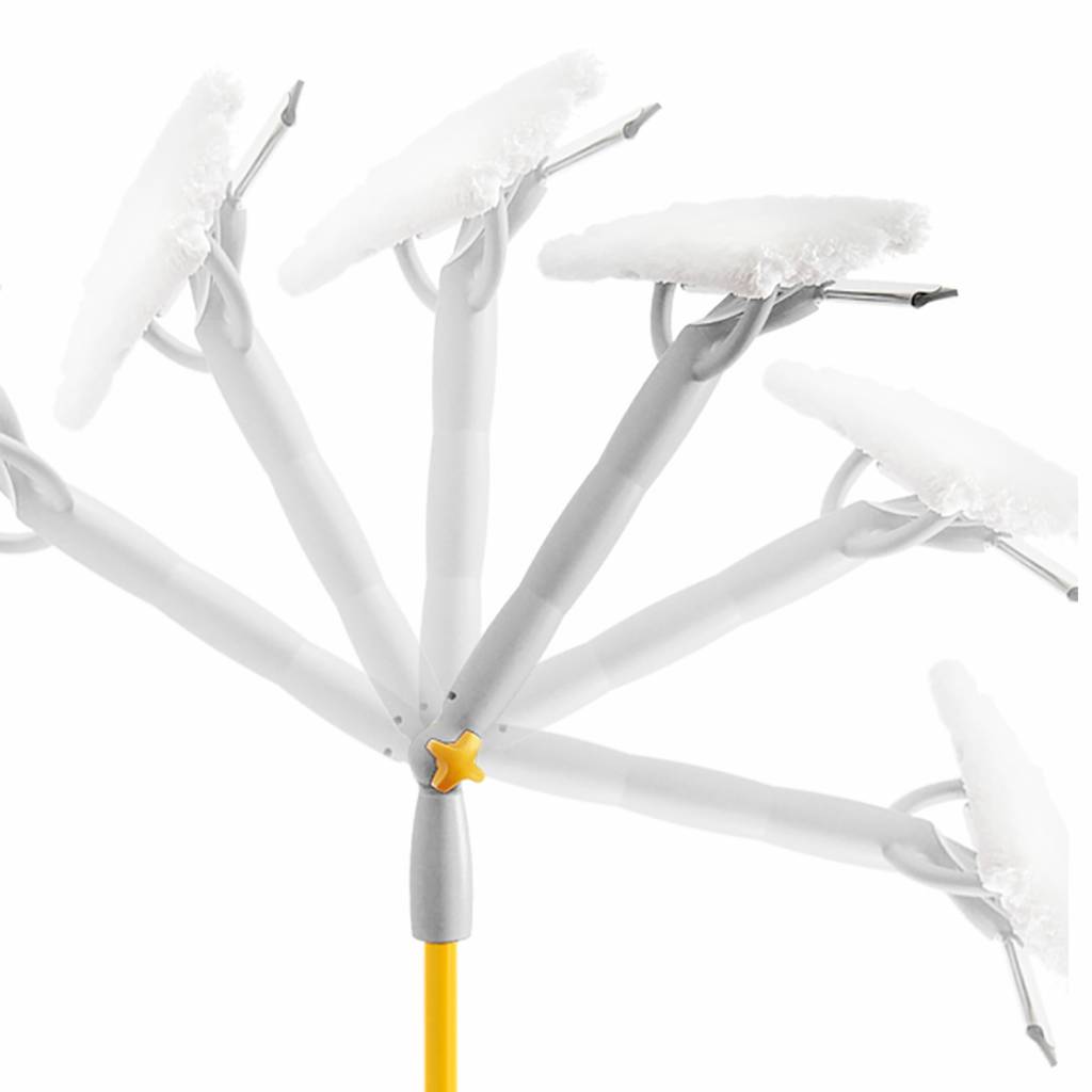 Raamwasser met Microvezeldoek en aftrekker