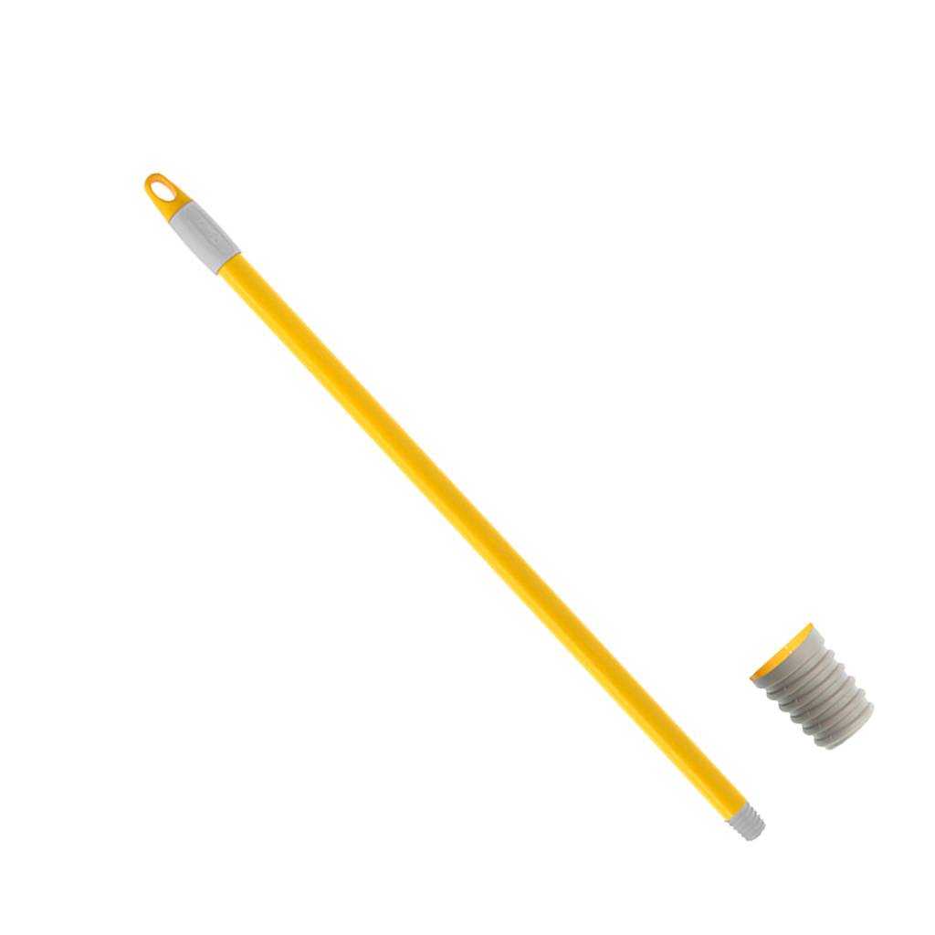 Steeltje  70 cm  Geel gelakt . Ø 21 mm. It/dr