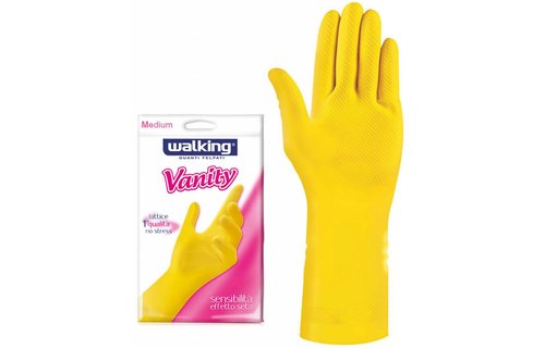 Latex handschoenen gevoerd  "Vanity"