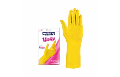Latex handschoenen gevoerd  "Vanity"