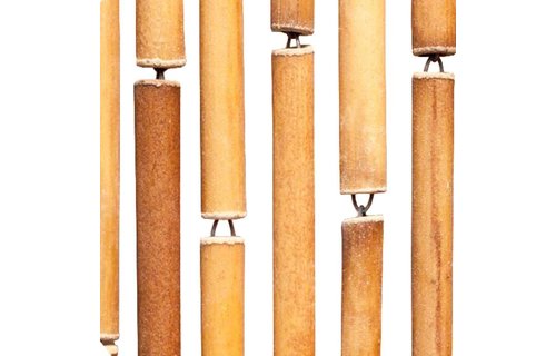 Bamboe Vliegengordijn "Naturel"  100x220 cm