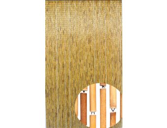 Bamboe Vliegengordijn "Naturel"  100x220 cm