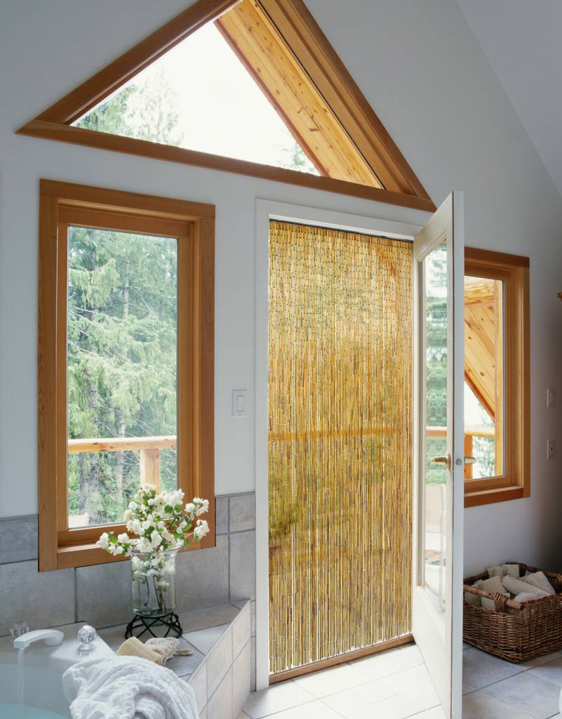 Bamboe Vliegengordijn "Naturel"  120x220 cm