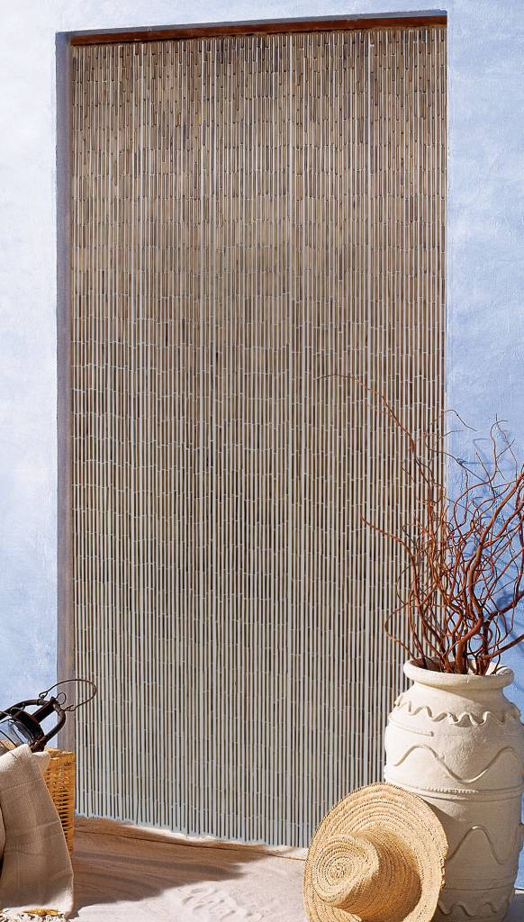 Bamboe Vliegengordijn "Mahonie"  90x200 cm Bamboe Vliegengordijn "Mahonie"  90x200 cm