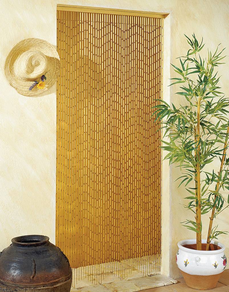 Bamboe Vliegengordijn "Kreupelhout"  90x200 cm