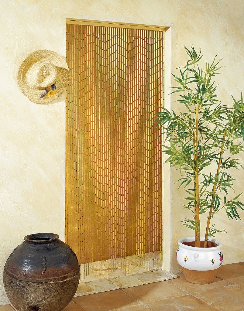 Bamboe Vliegengordijn "Kreupelhout"  90x200 cm Bamboe Vliegengordijn "Kreupelhout"  90x200 cm