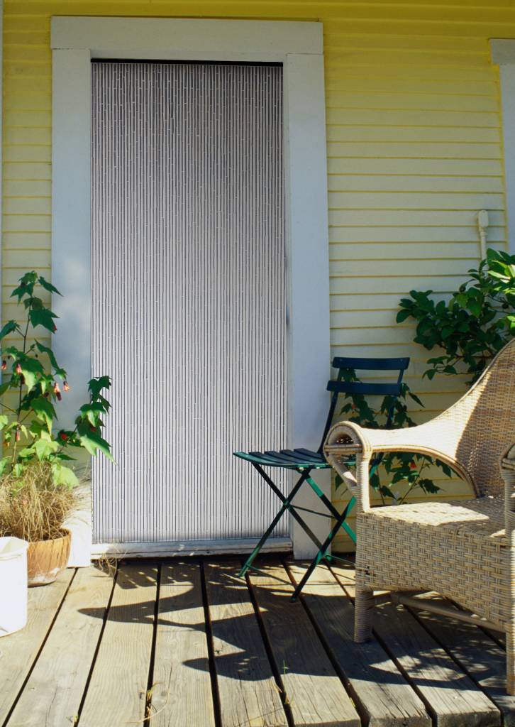 Bamboe Vliegengordijn "Taupe"  90x200 cm Bamboe Vliegengordijn "Taupe"  90x200 cm