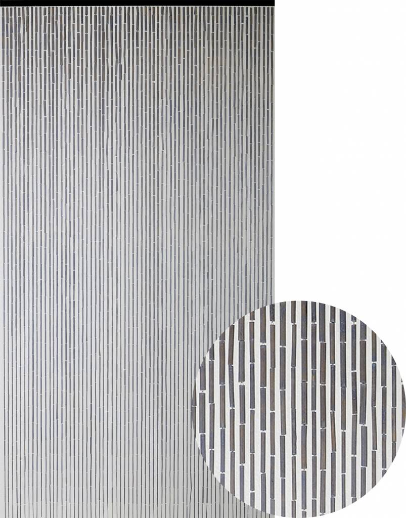 Bamboe Vliegengordijn "Taupe"  90x200 cm