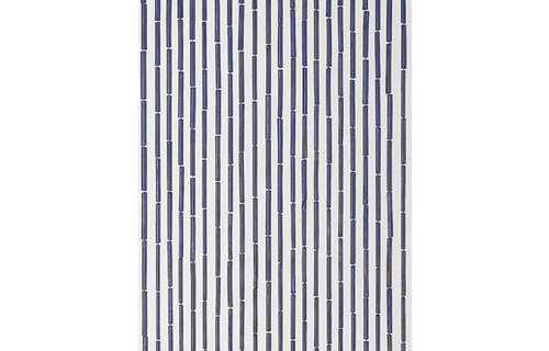 Bamboe Vliegengordijn "Aubergine"  90x200 cm