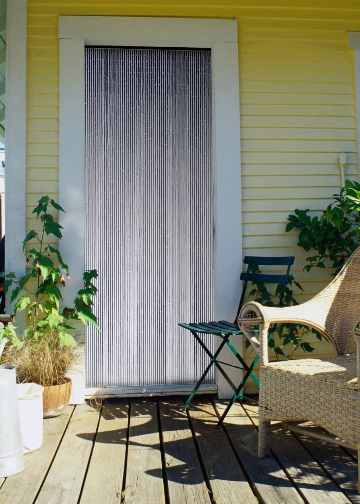 Bamboe Vliegengordijn "Aubergine"  90x200 cm Bamboe Vliegengordijn "Aubergine"  90x200 cm