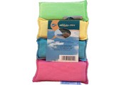 Dubbelzijdige keukenspons microvezel  (4 stuks)