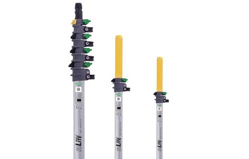 Aluminium  basissteel  6 m - 4 elementen  "HiFlo nLite"