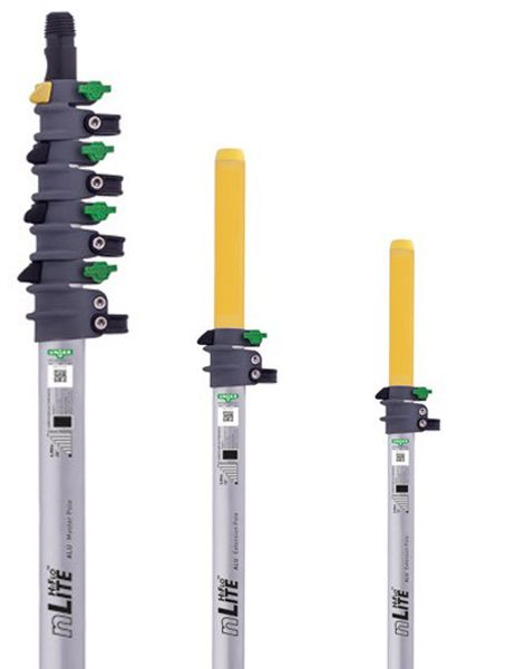 Aluminium  basissteel  6 m - 4 elementen  "HiFlo nLite"