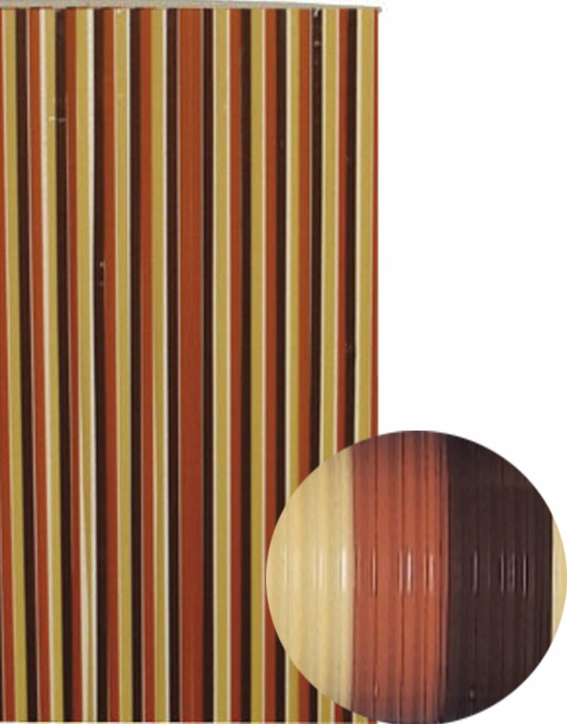 Vliegengordijn PVC  "Antilles"   Bruin/Beige  in verschillende maten Vliegengordijn PVC  "Antilles"   Bruin/Beige  in verschillende maten