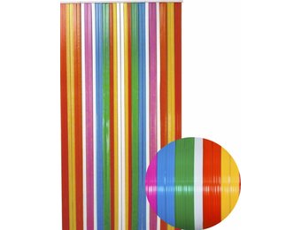 Vliegengordijn PVC  "Antilles"   Multicolore