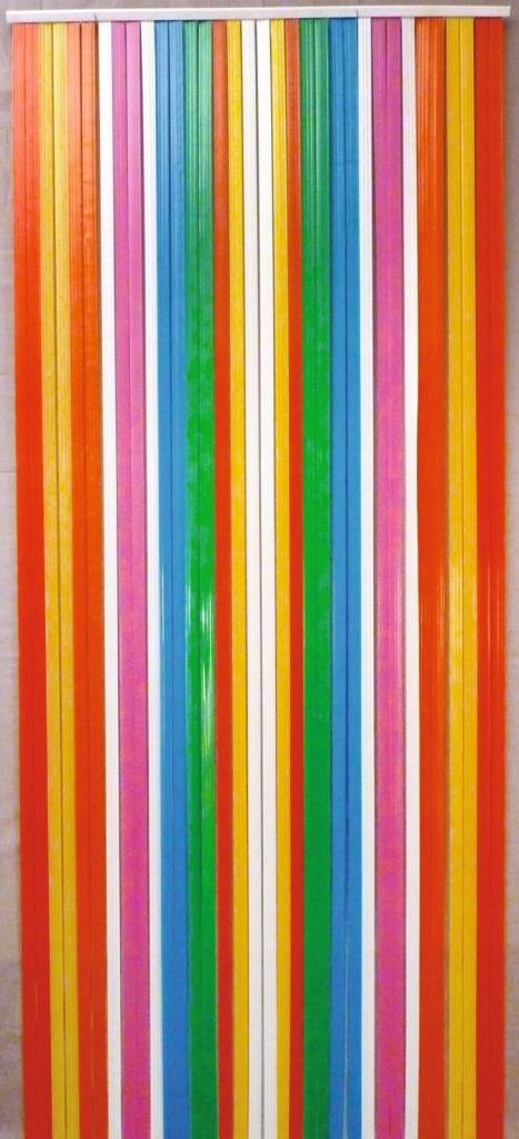 Vliegengordijn PVC  "Antilles"   Multicolore in verschillende maten