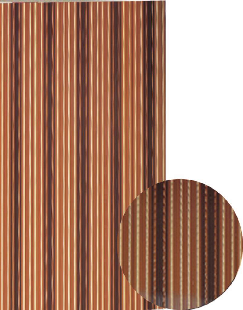 Vliegengordijn PVC  "Ibiza"   Bruin/Beige  in verschillende maten