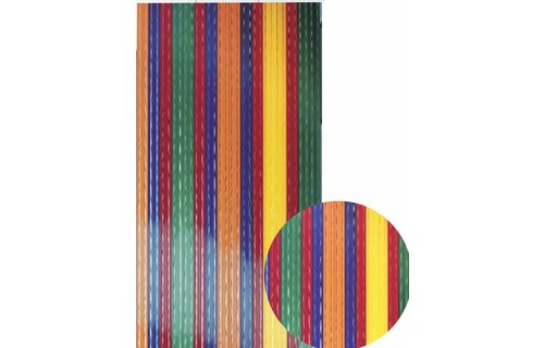 Tenslotte leugenaar Reductor Vliegengordijn PVC "Ibiza" Multicolore in verschillende maten | Megatip.be