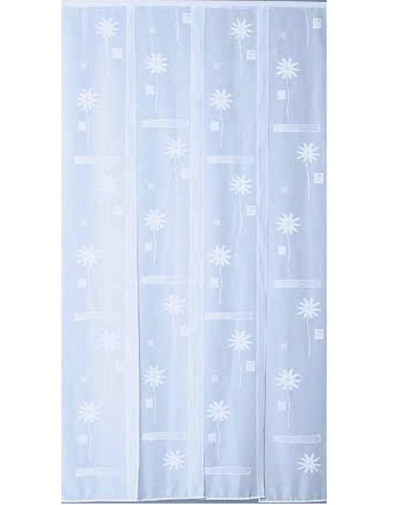 Horgordijn  "Moustidéco"  blauw  100x220 cm Horgordijn  "Moustidéco"  blauw  100x220 cm