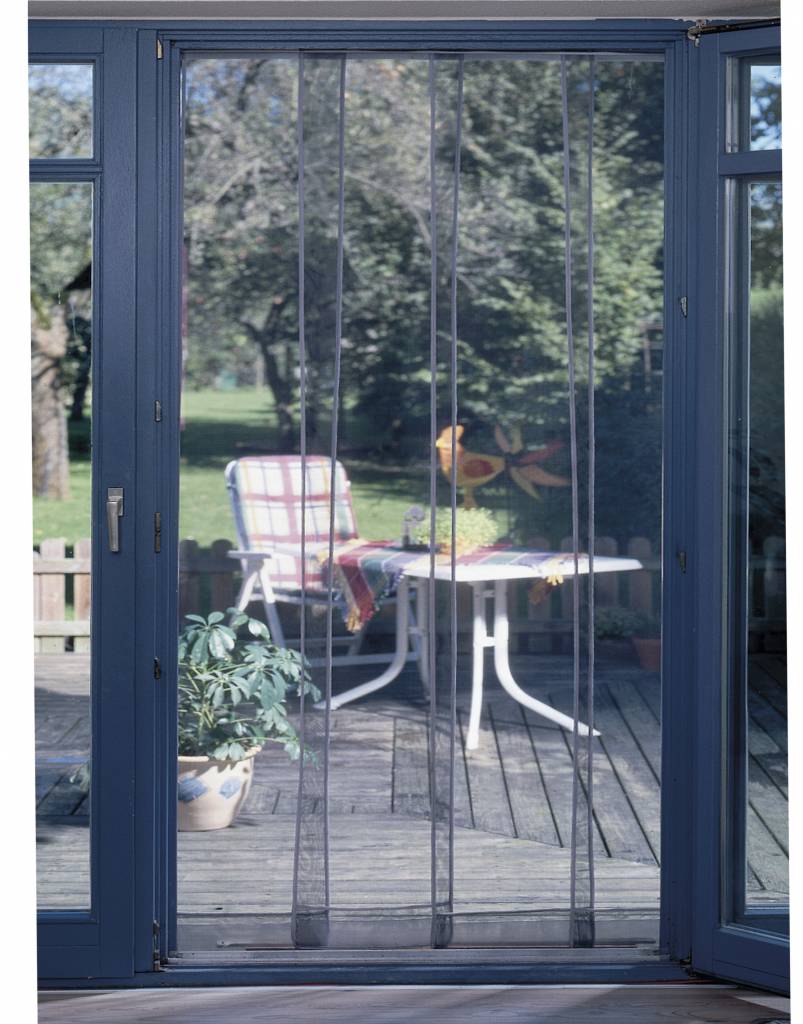 Horgordijn "Mosquito" Grijs 100x220 cm Horgordijn "Mosquito" Grijs 100x220 cm