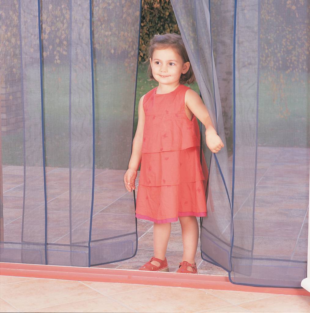 Horgordijn 4 lamellen   "Arles"    100x220 cm