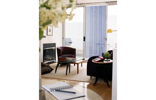 Horgordijn 4 lamellen   "Arles"    100x220 cm