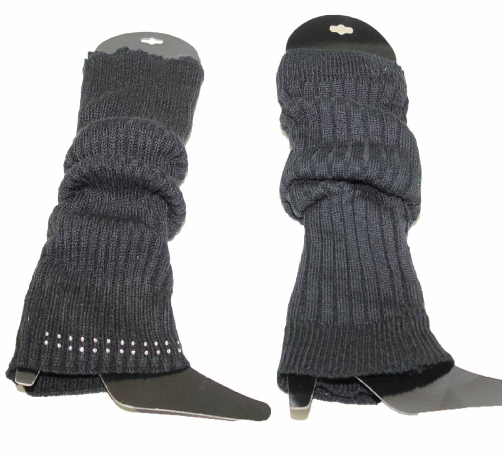 Beenwarmers zwart Beenwarmers zwart