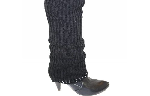 Beenwarmers zwart Beenwarmers zwart