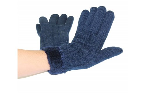 Handschoenen Dames Boa met pels Handschoenen Dames Boa met pels