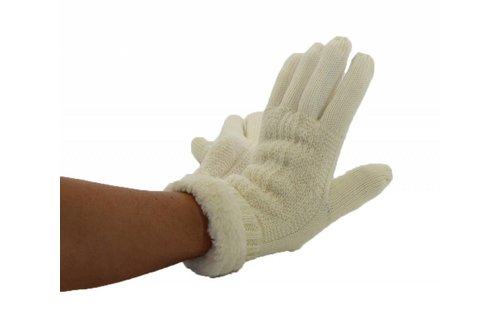 Handschoenen Dames Boa met pels Handschoenen Dames Boa met pels