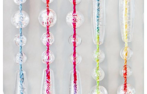 Kralengordijn  "Clara"  90x220 cm   Multicolor