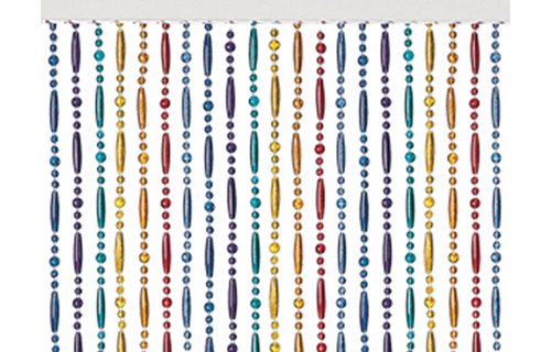 Kralengordijn  "Olivia" Regenboog  90x220 cm