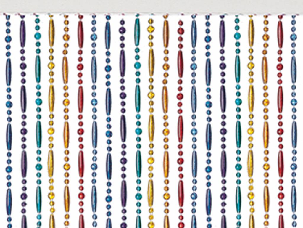 Kralengordijn  "Olivia" Regenboog  90x220 cm