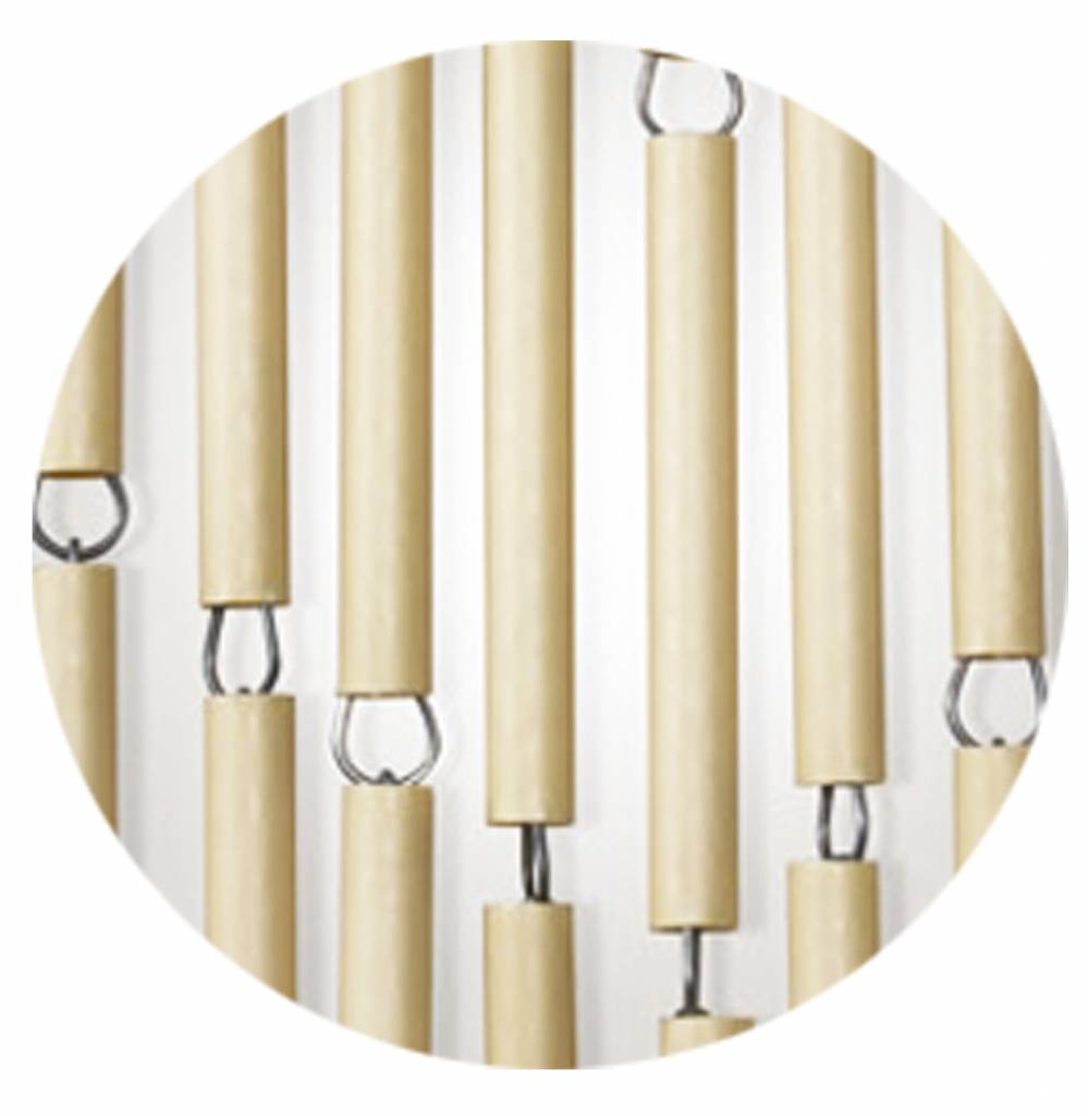 Vliegengordijn PVC bamboe "Zonnebloem" 120 x 220 cm Vliegengordijn PVC bamboe "Zonnebloem" 120 x 220 cm