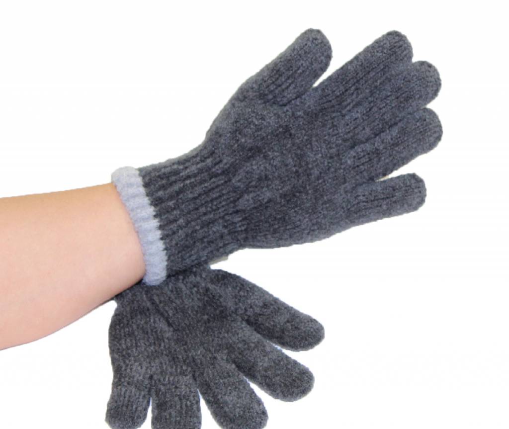 Handschoenen Dames Chenille Lange boord Handschoenen Dames Chenille Lange boord