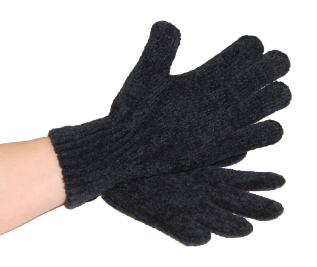 Handschoenen Dames Chenille Lange boord Handschoenen Dames Chenille Lange boord
