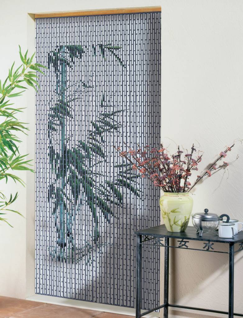 Vliegengordijn PVC  "Bamboe"   90 x 200 cm Vliegengordijn PVC  "Bamboe"   90 x 200 cm