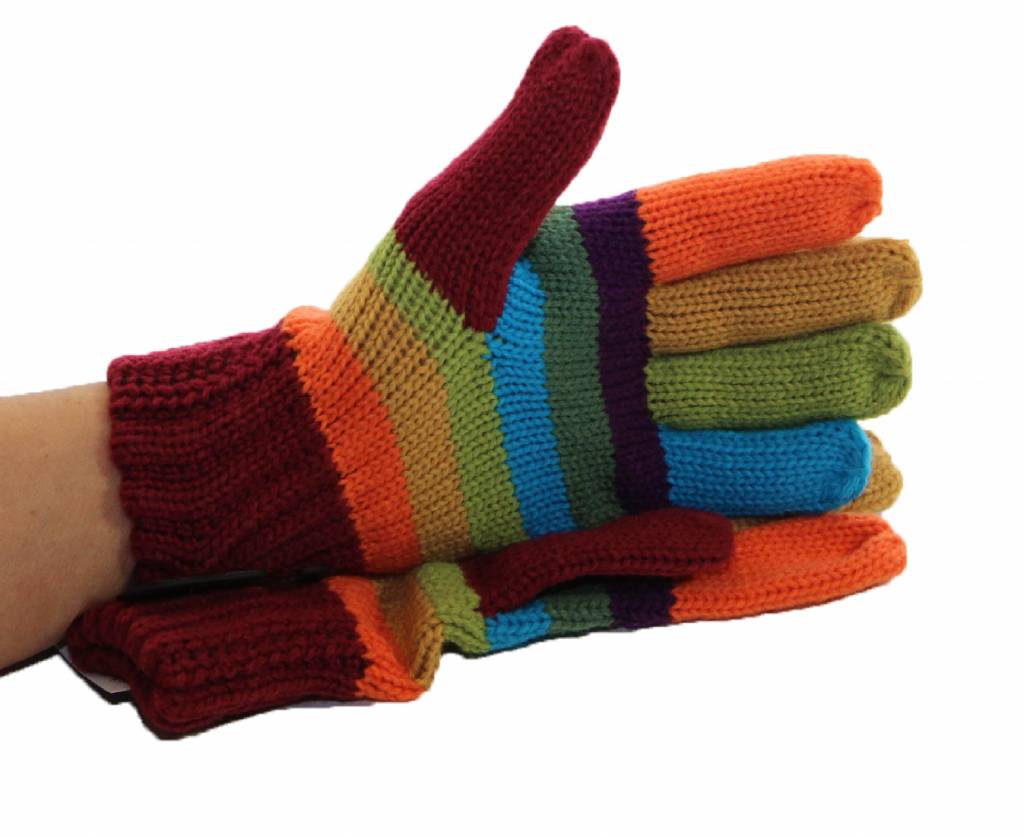 Handschoen Multy color