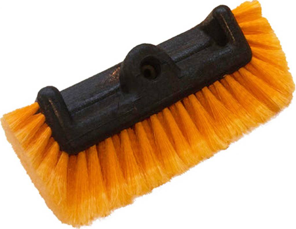 Professionele zachte Wasborstel vijfzijdig  Oranje  25 cm Professionele zachte Wasborstel vijfzijdig  Oranje  25 cm