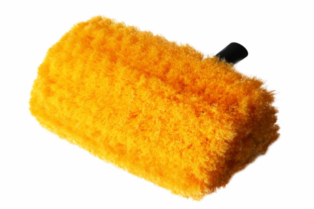Professionele zachte Wasborstel vijfzijdig  Oranje  25 cm Professionele zachte Wasborstel vijfzijdig  Oranje  25 cm