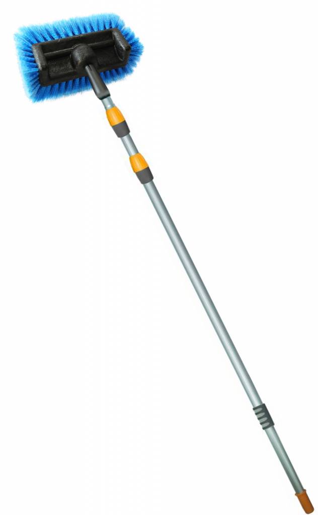 Professionele Extra zachte Wasborstel  vijfzijdig  Blauw  25 cm. Professionele Extra zachte Wasborstel  vijfzijdig  Blauw  25 cm.