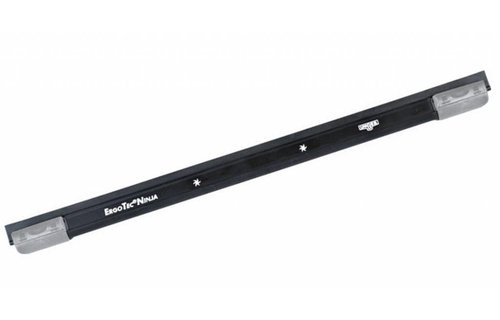 Aluminium rail ErgoTec Ninja + soft-rubber 35 cm