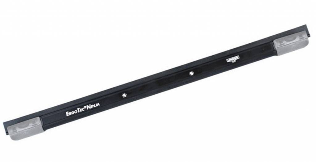 Aluminium rail ErgoTec Ninja + soft-rubber 35 cm