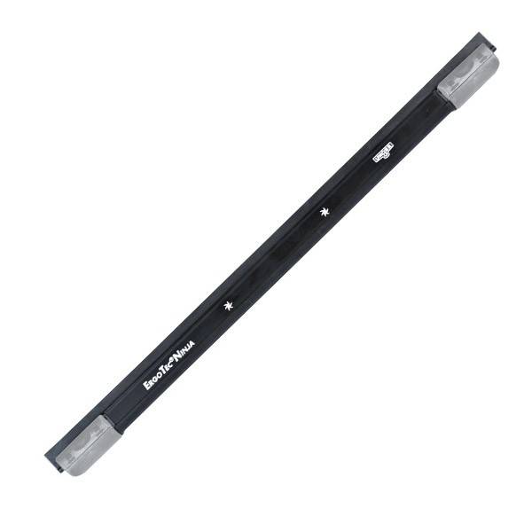 Aluminium rail ErgoTec Ninja + soft-rubber 35 cm
